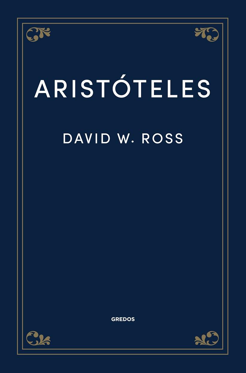 ARISTÓTELES | 9788424940225 | ROSS, DAVID W.