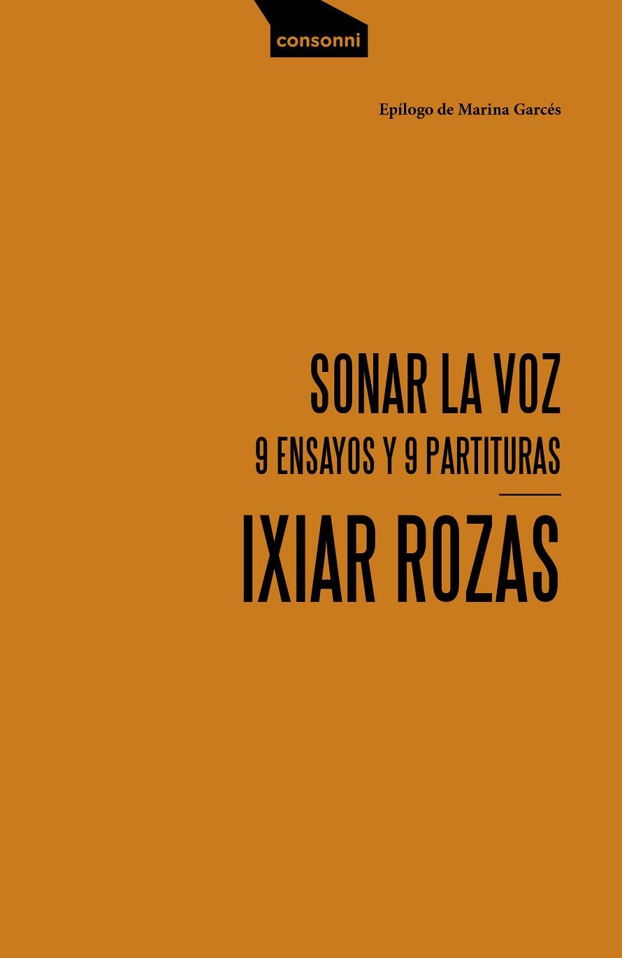 SONAR LA VOZ | 9788416205844 | ROZAS ELIZALDE, IXIAR