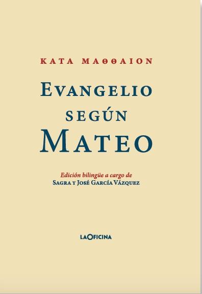 EVANGELIO SEGÚN MATEO | 9788412113693 | APÓSTOL MATEO