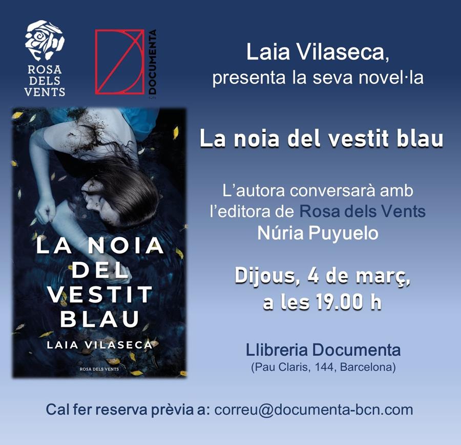 Presentem «La noia del vestit blau» de Laia Vilaseca - 