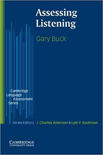 ASSESSING LISTENING (CAMBRIDGE LANGUAGE ASSESSMENT) | 9780521666619 | GARY BUCK 