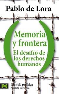 MEMORIA Y FRONTERA | 9788420660042 | DE LORA