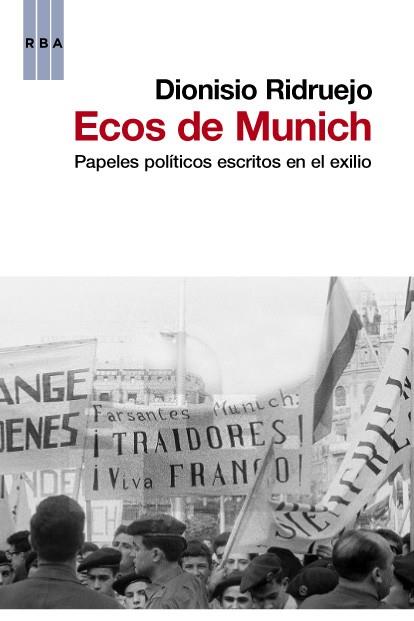 ECOS DE MUNICH | 9788490063293 | RIDRUEJO
