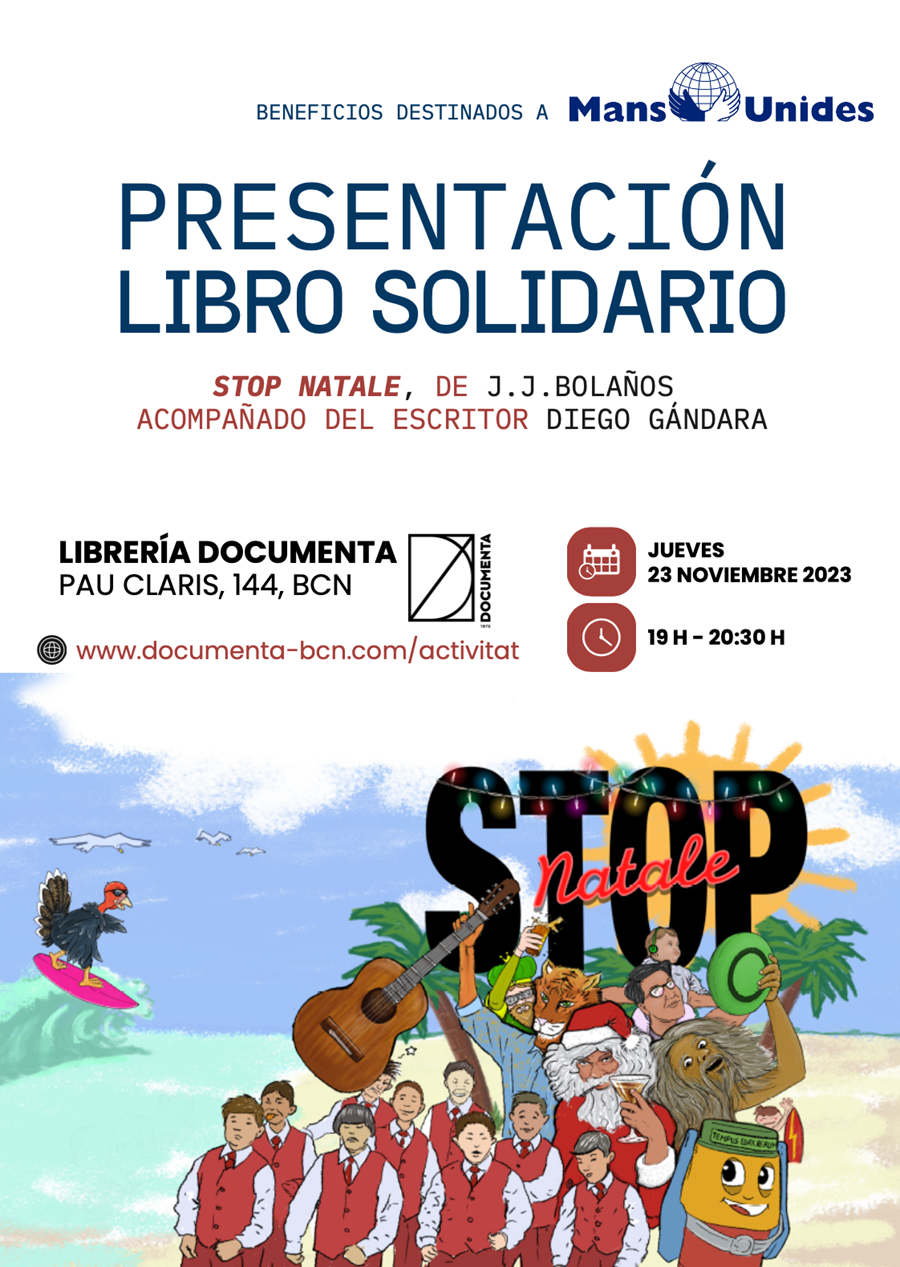 Presentació «Stop Natale» de Juan Javier Bolaños Vergaray - 