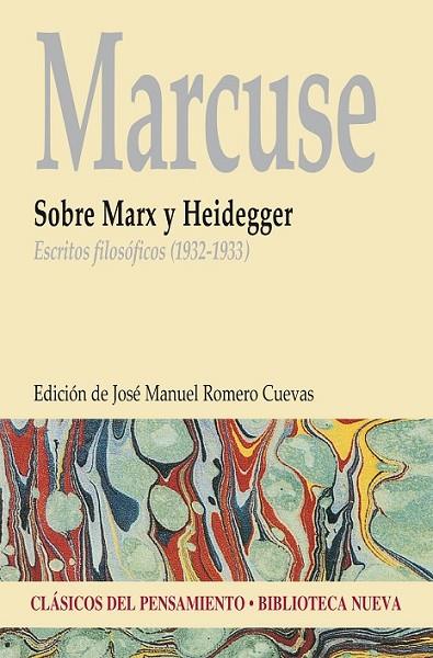 SOBRE MARX Y HEIDEGGER | 9788416647460 | MARCUSE / ROMERO