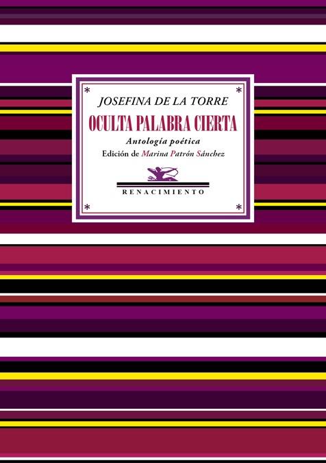 OCULTA PALABRA CIERTA | 9788418387043 | TORRE, JOSEFINA DE LA