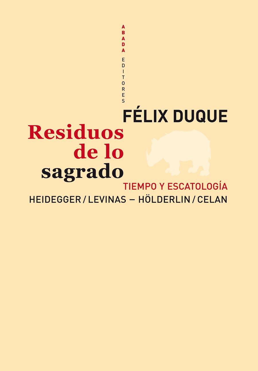 RESIDUOS DE LO SAGRADO | 9788496775831 | DUQUE