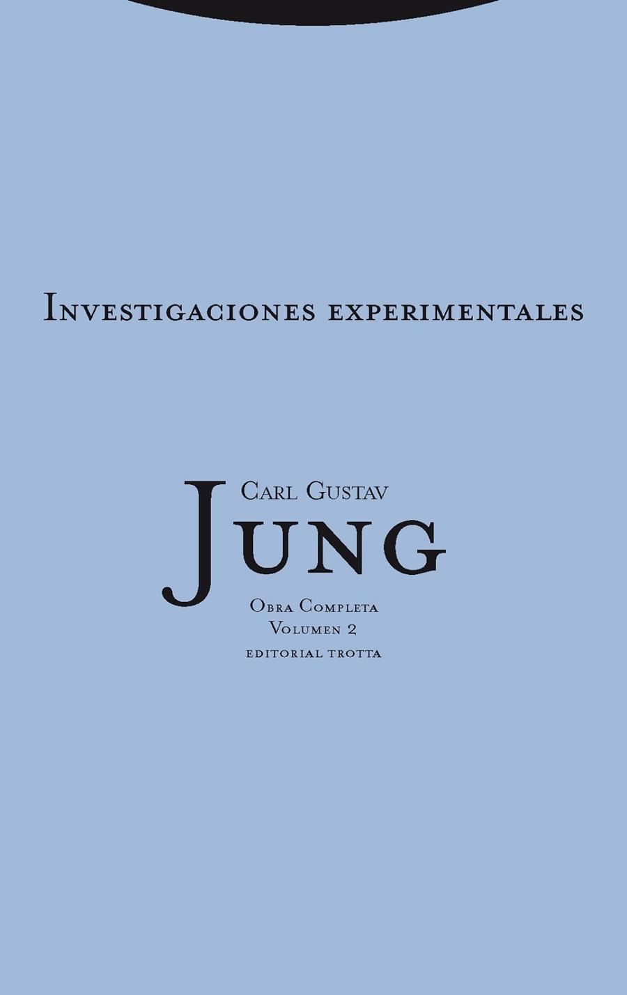 INVESTIGACIONES EXPERIMENTALES. OBRA COMPLETA VOL 2 | 9788498796469 | JUNG, CARL GUSTAV