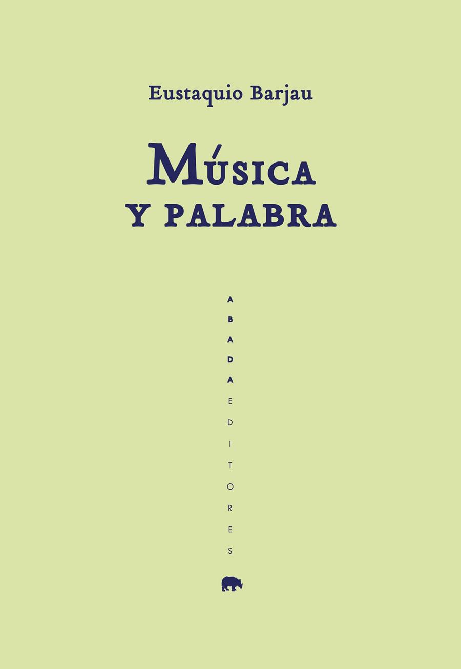 MÚSICA Y PALABRA | 9788417301521 | BARJAU RIU, EUSTAQUIO