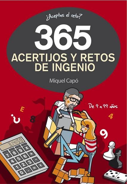365 ACERTIJOS Y RETOS DE INGENIO | 9788490432945 | CAPO,MIQUEL