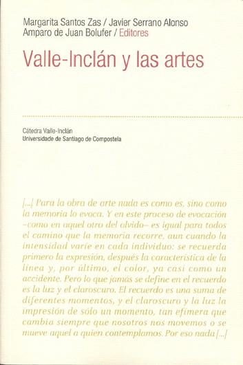 VALLE-INCLÁN Y LAS ARTES | 9788498879506 | DIVERSOS