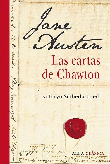 LAS CARTAS DE CHAWTON | 9788490656020 | AUSTEN, JANE