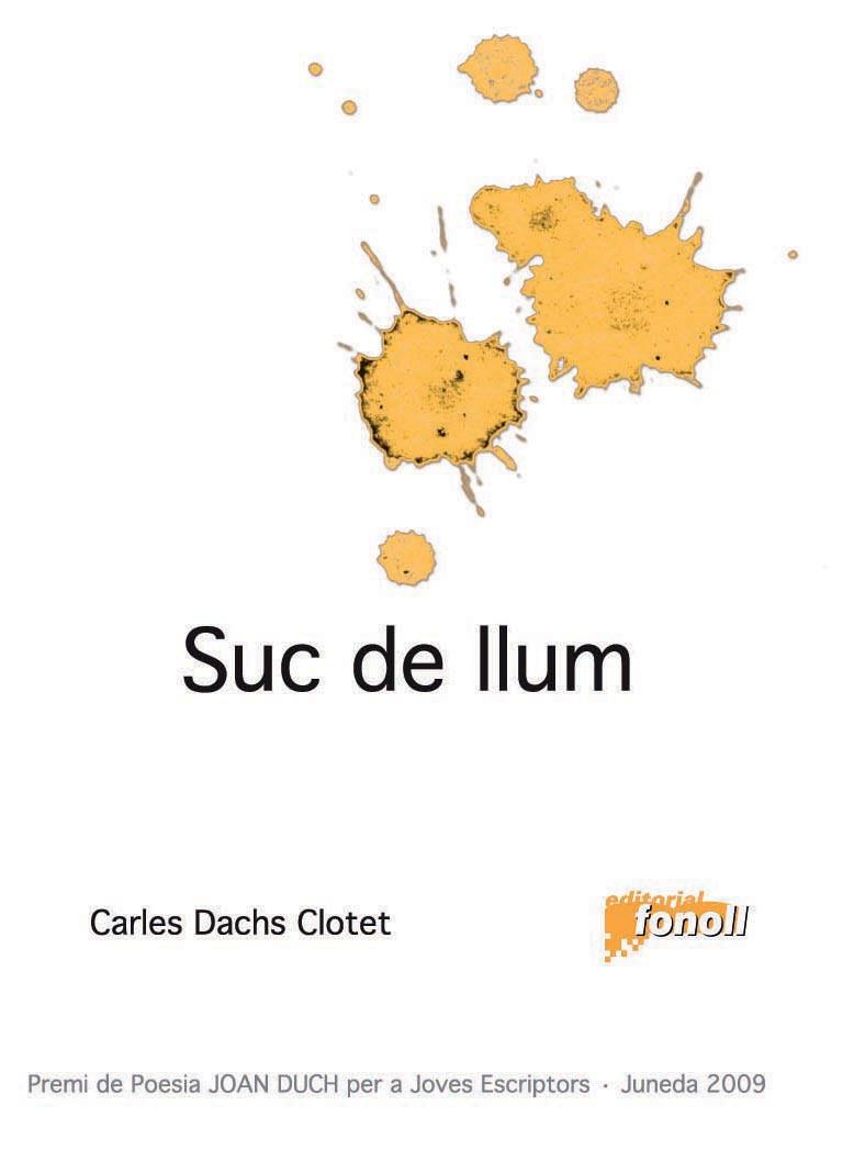 SUC DE LLUM | 9788493734220 | CLOTET
