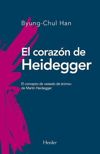 CORAZÓN DE HEIDEGGER, EL | 9788425441073 | HAN, BYUNG-CHUL
