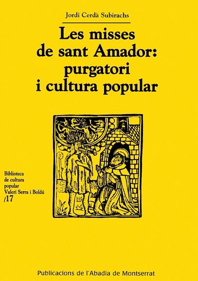 MISSES DE SANT AMADOR | 9788484157878 | SUBIRACHS