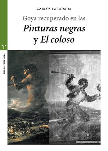 GOYA RECUPERADO EN LAS «PINTURAS NEGRAS» Y «EL COLOSO» | 9788497048729 | CARLOS FORADADA