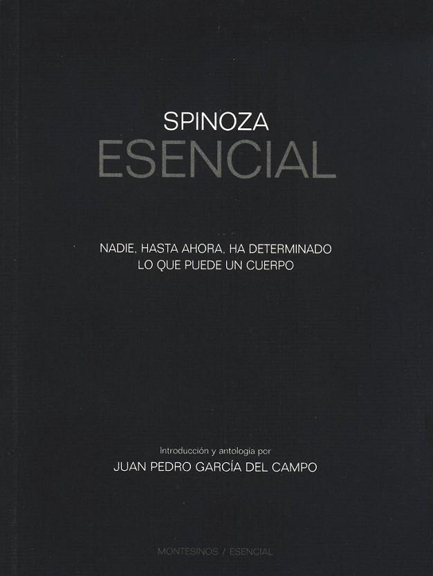 SPINOZA ESENCIAL | 9788415216407 | GARCíA DEL CAMPO, JUAN PEDRO