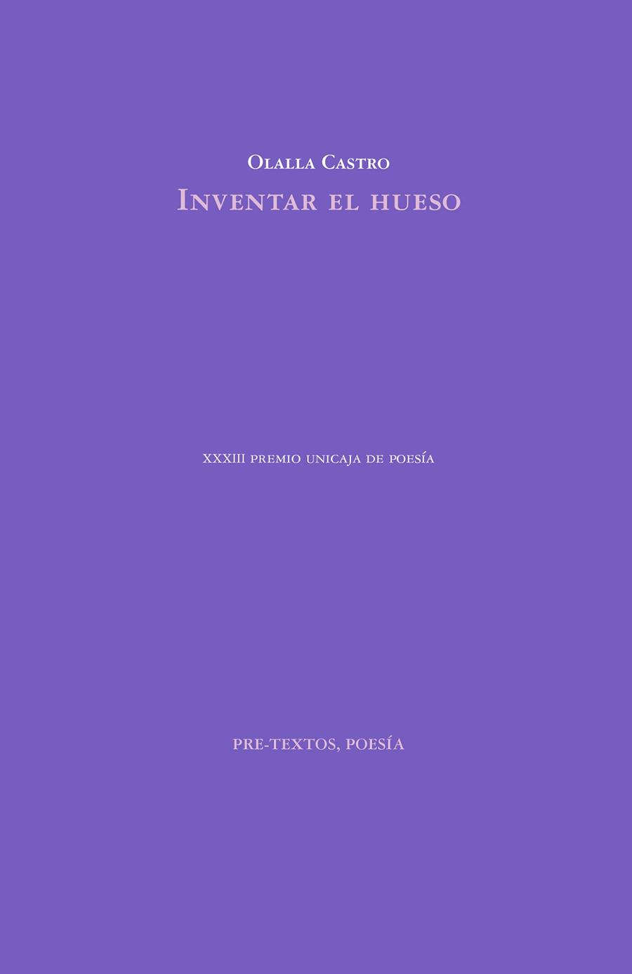 INVENTAR EL HUESO | 9788417830014 | CASTRO, OLALLA