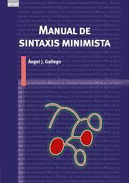 MANUAL DE SINTAXIS MINIMISTA | 9788446050643 | GALLEGO BARTOLOMÉ, ÁNGEL J.