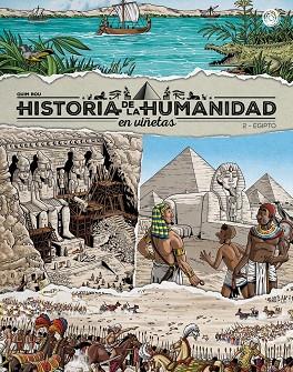 HISTORIA DE LA HUMANIDAD EN VIÑETAS - 2. EGIPTO | 9788418510977 | BOU QUIM