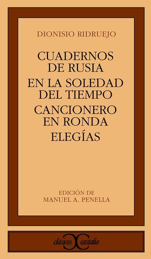 CUADERNOS DE RUSIA SOLEDAD TIEMP | 9788470393778 | RIDRUEJO