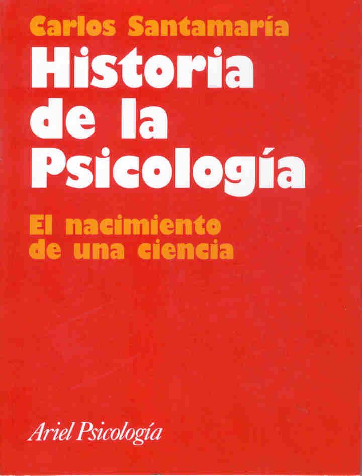 HISTORIA DE LA PSICOLOGIA | 9788434408906 | SANTAMARIA, C.