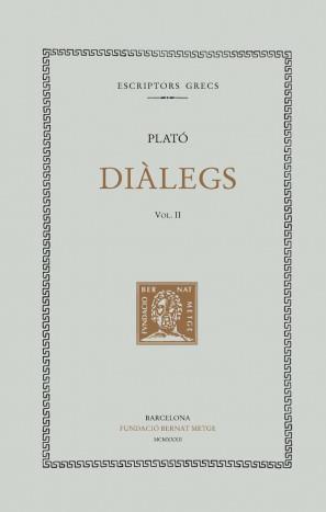 DIÀLEGS, VOL. II: CÀRMIDES. LISIS. PROTÀGORAS | 9788472259041 | PLATÓ
