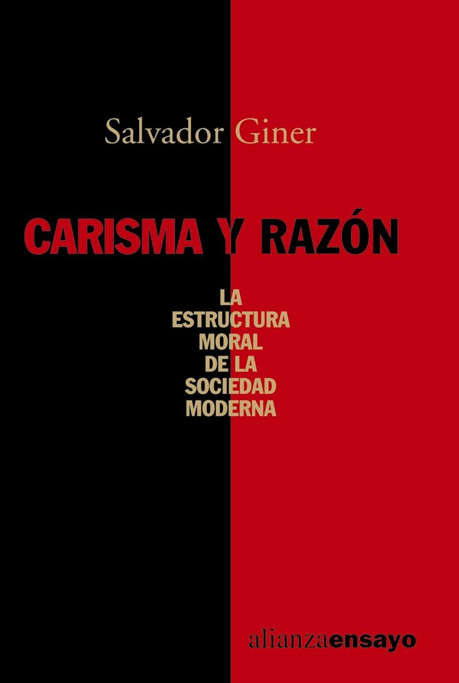 CARISMA Y RAZON | 9788420635972 | GINER, SALVADOR