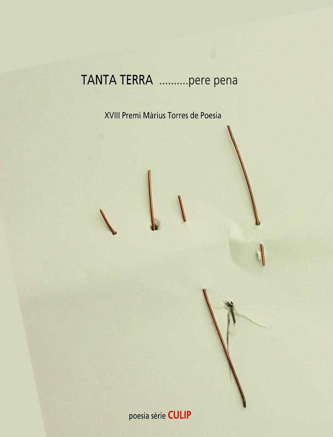 TANTA TERRA | 9788489885752 | PERE PENA