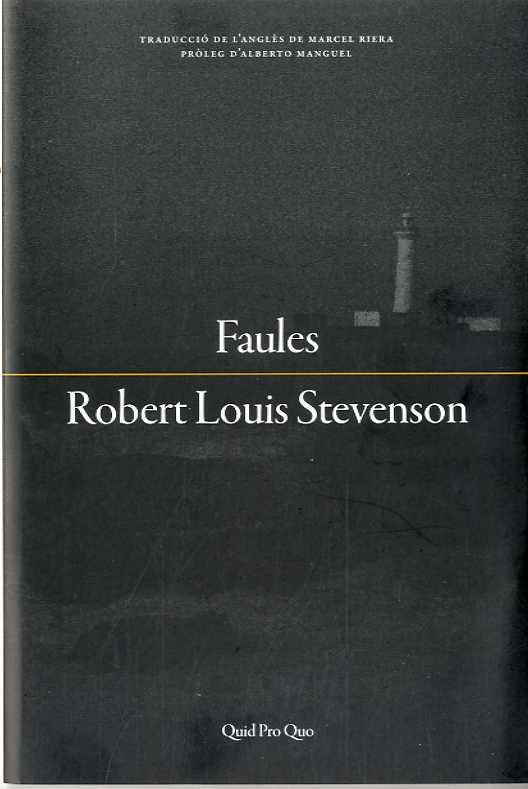 FAULES | 9788417410087 | LOUIS STEVENSON, ROBERT