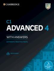 C1 ADVANCED 4 PRACTICE TESTS WITH ANSWERS, AUDIO AND RESOURCE BANK | 9781108784993 | ANÓNIMO