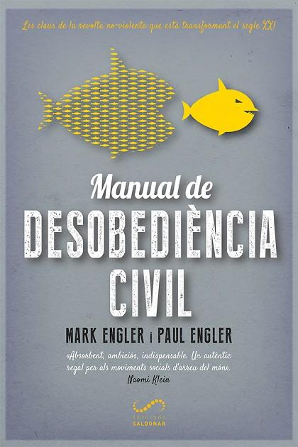 MANUAL DE DESOBEDIÈNCIA CIVIL | 9788417611170 | ENGLER, MARK/ENGLER, PAUL