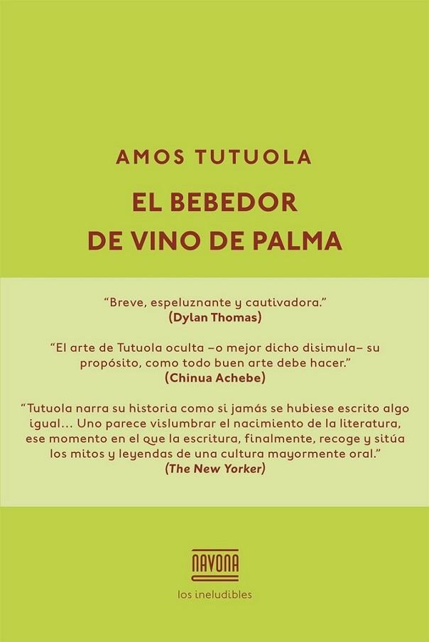 EL BEBEDOR DE VINO DE PALMA | 9788416259434 | TUTUOLA, AMOS
