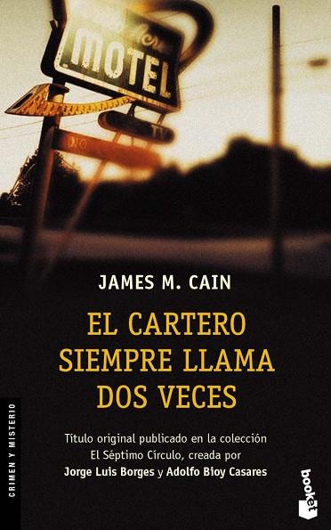 EL CARTERO SIEMPRE LLAMA DOS.... | 9788408060390 | JAMES M.CAIN