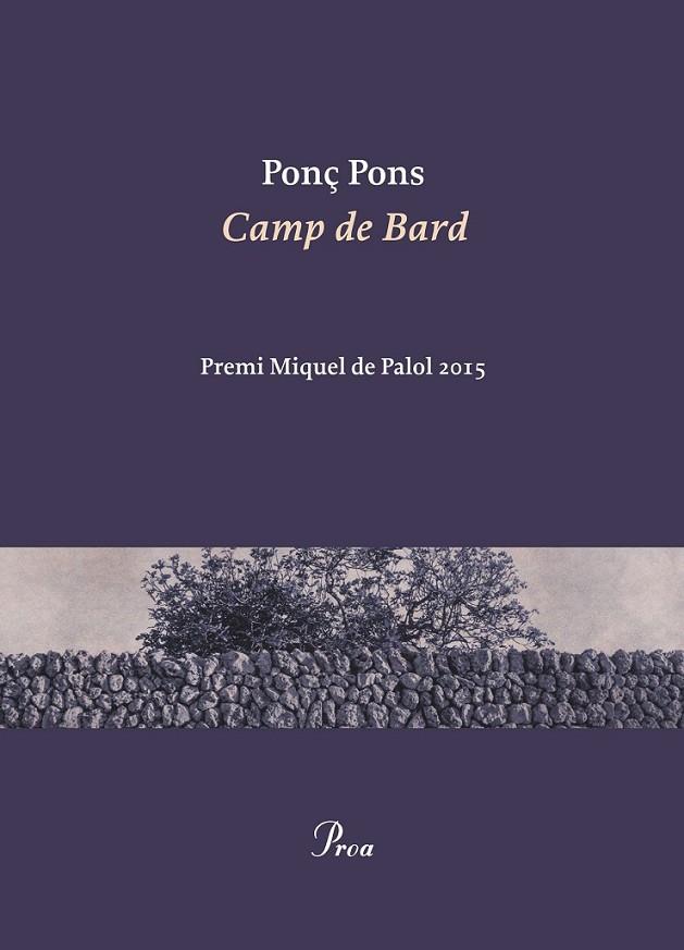 CAMP DE BARD | 9788475885940 | PONÇ PONS