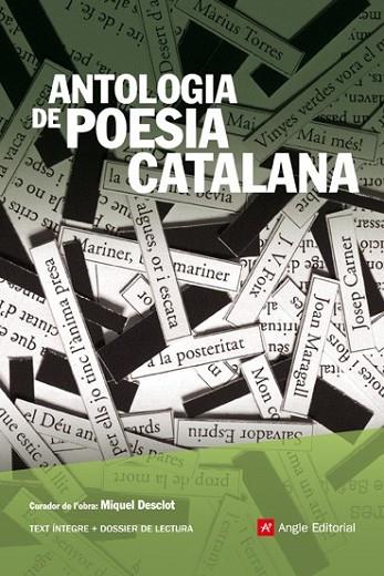 ANTOLOGIA DE POESIA CATALANA | 9788416139149 | BARTRA LLEONART, AGUSTÍ