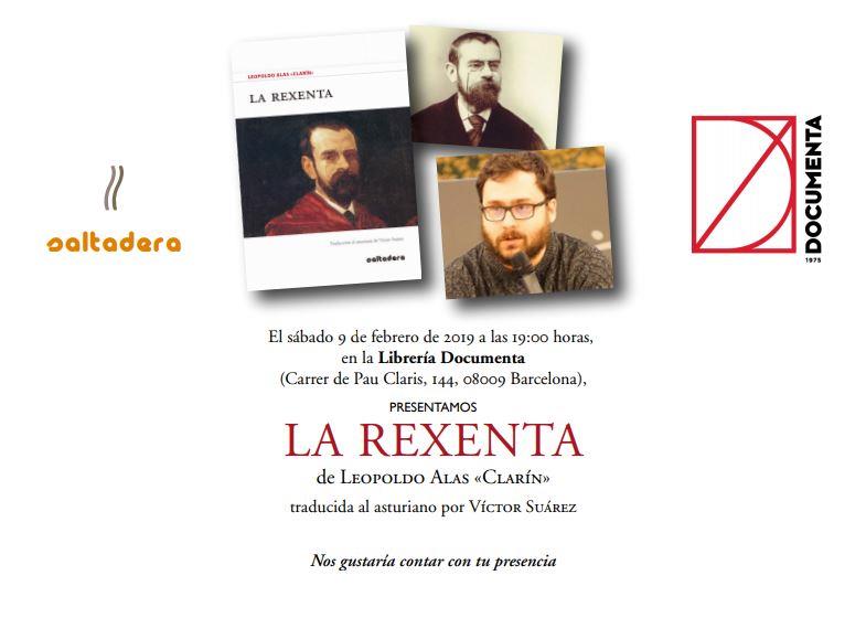 Presentem 'La Rexenta', de Leopoldo Alas 'Clarín', traduïda a l'asturià per Víctor Suárez - 