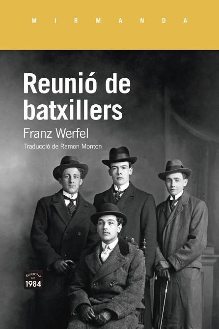 REUNIÓ DE BATXILLERS. | 9788418858178 | WERFEL, FRANZ