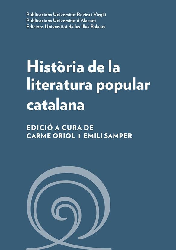 HISTÒRIA DE LA LITERATURA POPULAR CATALANA | 9788484246688 | VARIOS AUTORES