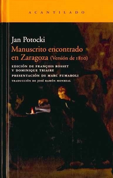 MANUSCRITO ENCONTRADO EN ZARAGOZA (VERSION DE 1810) | 9788492649266 | POTOCKI, JAN