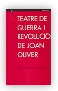 TEATRE DE GUERRA I REVOLUCIO | 9788439349808 | OLIVER, JOAN