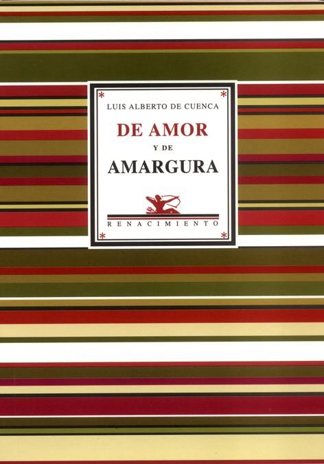 DE AMOR Y DE AMARGURA | 9788484721246 | CUENCA