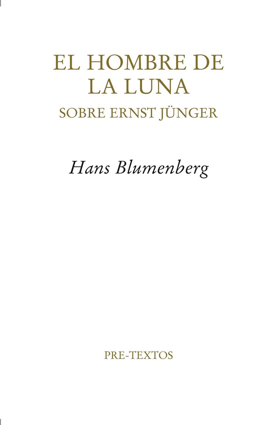EL HOMBRE DE LA LUNA | 9788492913671 | BLUMENBERG
