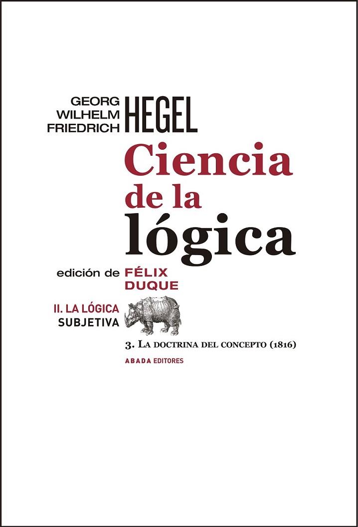CIENCIA DE LA LOGICA II | 9788416160334 | HEGEL,GEORG WILHELM FRIEDRICH