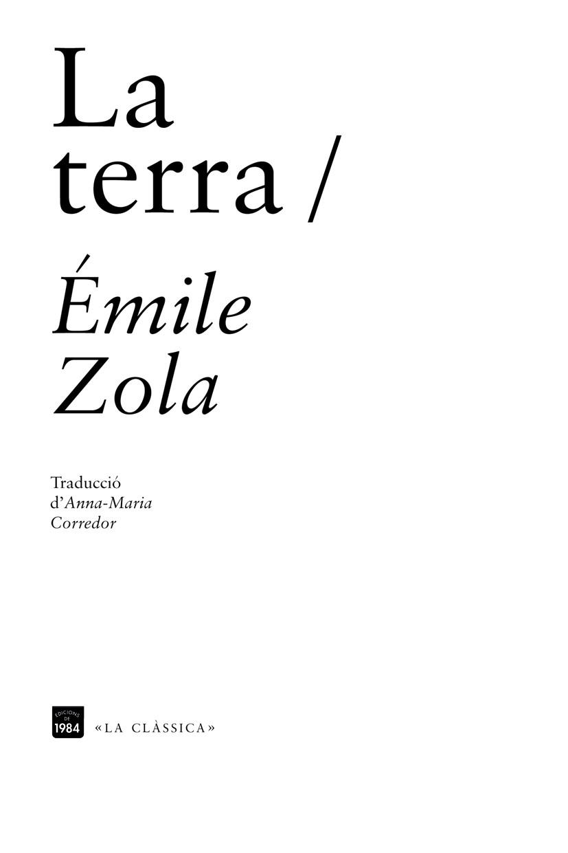 LA TERRA | 9788492440764 | ZOLA