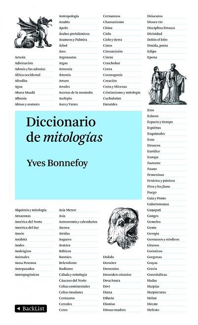 DICCIONARIO DE MITOLOGIAS | 9788408092681 | BONNEFOY
