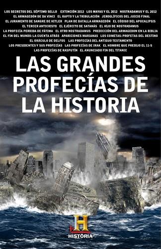 LAS GRANDES PROFECIAS DE LA HIST | 9788401390852 | CANAL HISTORIA