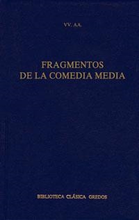 FRAGMENTOS DE LA COMEDIA MEDIA | 9788424928728 | VARIOS AUTORES
