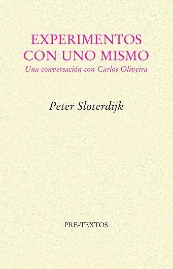 EXPERIMENTOS CON UNO MISMO PT-66 | 9788481915709 | SLOTERDIJK, PETER