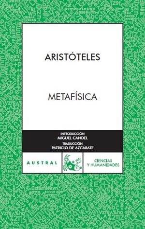 METAFISICA | 9788467023770 | ARISTOTELES